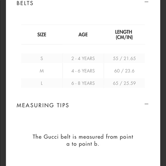 Red color Gucci belt little girl like new size Large - Picture 4 of 4